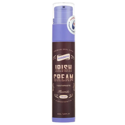 Зубна паста SOLIDENT Irish Cream з фтором 1450 ppm 60 мл